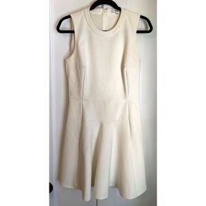 Madewell Ivory Sleeveless A-Line Mini Dress, Size 4